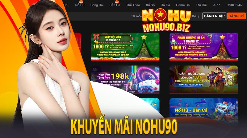 Khuyến Mãi Nohu90